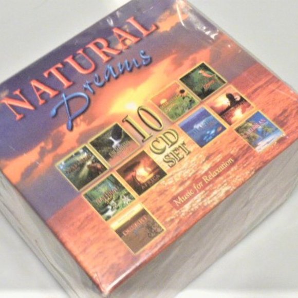 Hey England MUSIC For RELAXATION 10 Cd Box SET Natural Dreams Meditation Yoga - Picture 1 of 7